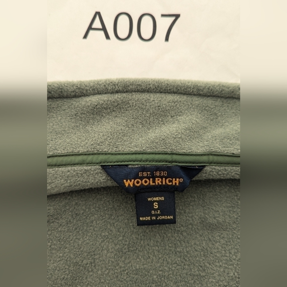 Woolrich woman's Fleece Polar Bear Jacket Size S - Picture 12 of 12